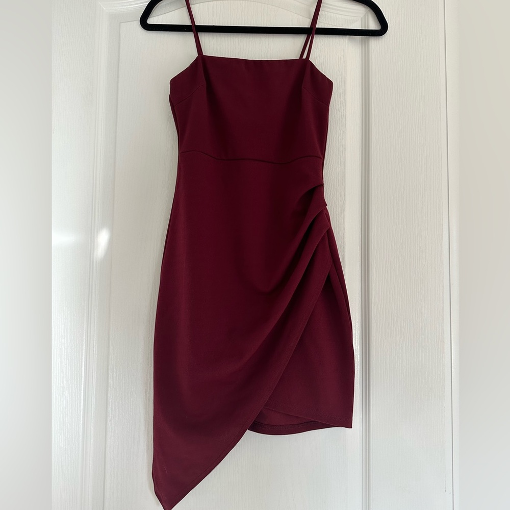 Maroon Dress
